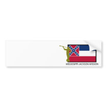 MISSISSIPPI JACKSON MISSION LDS CTR BUMPER STICKER