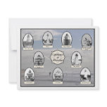 Mississippi Lighthouses-Beach scene invitations
