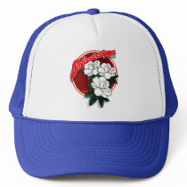 Mississippi magnolia trio cap hats by Duncan_Reed Mississippi magnolia trio cap hats