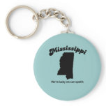 Mississippi Motto - Spell it Keychains