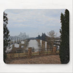 Mississippi River Bridges Mousepad