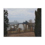 Mississippi River Bridges Postcard