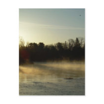 Mississippi river Dawn light rays postcards by NiftyMorning Mississippi river Dawn light rays postcards