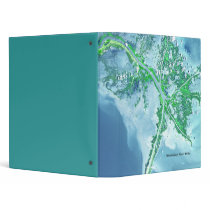 Mississippi River Delta Notebook Binder