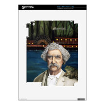 Mississippi Sam Aka Mark Twain Skin For iPad 2