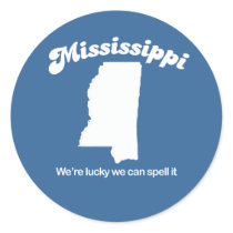 Mississippi - Spell it T-shirt Sticker