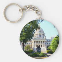 Mississippi State Capitol - Jackson MS Key Chain