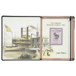 Mississippi Steamboat The City of Memphis, 1860 iPad Folio Case at Zazzle