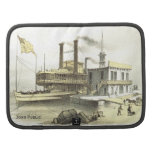 Mississippi Steamboat The City of Memphis, 1860 Folio Planner at Zazzle