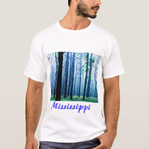 Mississippi Tee Shirt by SunrisePhotos Mississippi Tee Shirt