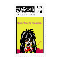 MissMissyLue's Song For My Valentine Postage stamps