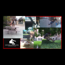 Missoula Parkour Group Collage Poster posters