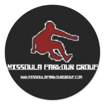Missoula Parkour Group Logo stickers