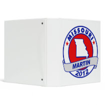 Missouri Andy Martin 3 Ring Binders
