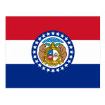 Missouri Flag Post Cards