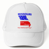 Missouri for Obama hats