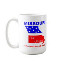 Missouri for Obama mugs