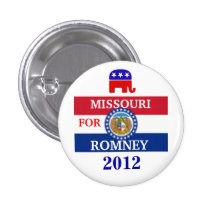 MISSOURI  for Romney 2012 Button