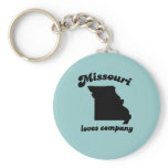 Missouri loves company keychains