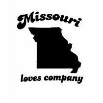 Missouri loves company t-shirts by Shirtuosity Missouri loves company t-shirts