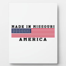 Missouri Made In Designs Display Plaques