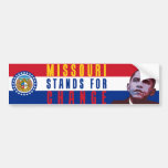 Missouri Stands for Change - Obama Bumper Sticker