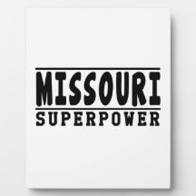 Missouri Superpower Designs Photo Plaques