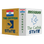 MISSOURI: THE CATFISH STaTE 3 Ring Binders