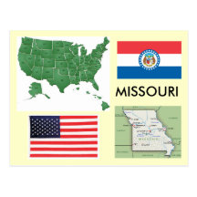 Missouri, USA Postcards