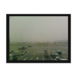 Mist at Amsterdam Schiphol Airport Postcards