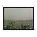 Mist at Amsterdam Schiphol Airport postcards by Justin_Directory Mist at Amsterdam Schiphol Airport postcards