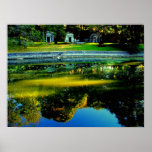 Mist on Pond Canvas Print
