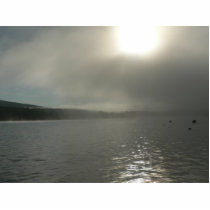 Mist Over Lake photo sculptures by lifesphere Mist Over Lake photo sculptures