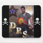 Mista SCARY D.R.S. Guitar Skulls Stars Mousepad