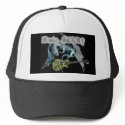 Mista SCARY Dragon Guitar Glowing Logo Hat by MistaSCARY Mista SCARY Dragon Guitar Glowing Logo Hat