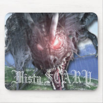 Mista SCARY Dragon Reign Mousepad