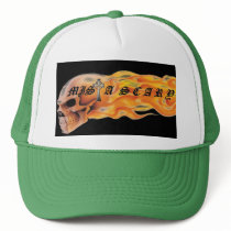 Mista SCARY Flaming Skull Logo Bas... - Customized hats by MistaSCARY Mista SCARY Flaming Skull Logo Bas... - Customized hats