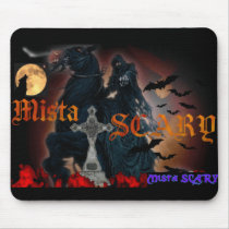Mista SCARY Grim Reaper Mousepad