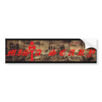 Mista SCARY New Celtic Cross Logo Bumpersticker