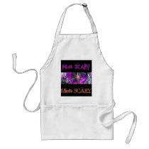 Mista SCARY Purple Dragon Logo Apron