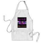 Mista SCARY Purple Dragon Logo Apron