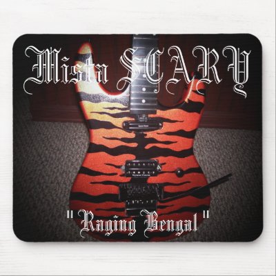 Mista SCARY "Raging Bengal" Mousepad by MistaSCARY