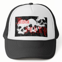 Mista SCARY Skulls Red Logo Baseball - Customized hats by MistaSCARY Mista SCARY Skulls Red Logo Baseball - Customized hats