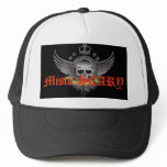 Mista SCARY Winged Skull Crown Logo Hat - Custom