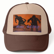 Mista SCARY Zombies, bats 19 - Customized Trucker Hat
