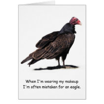 MISTAKEN FOR AN EAGLE GREETING CARD