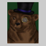 Mister Bear Postcard postcards