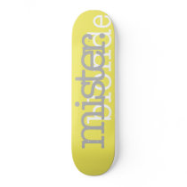 MISTER BLONDE skateboards