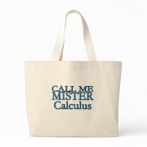 Mister Calculus Canvas Bag