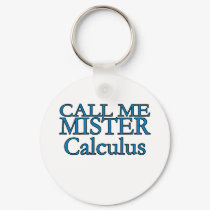 Mister Calculus keychains